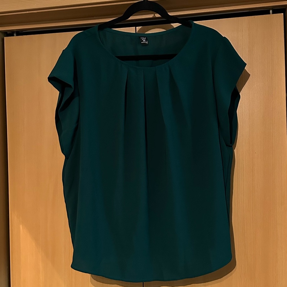 Dark Green Top